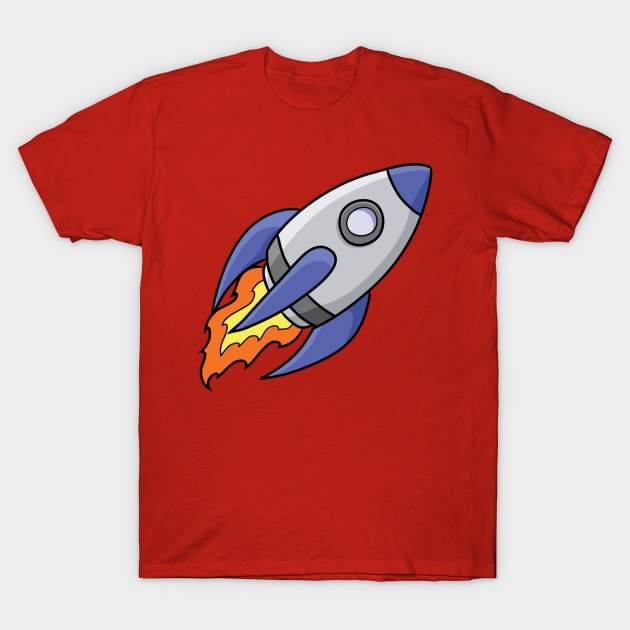 RIDE THE ROCKET T-Shirt by impacteesstreetwear